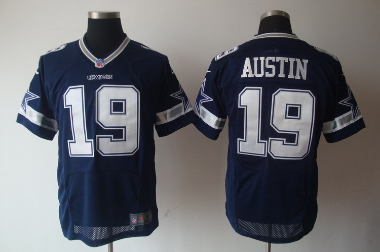 Dallas Cowboys 19 Austin Blue Nike Elite Jerseys